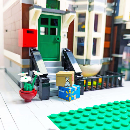Tarjet Shipping Box - Custom Printed - Made Using LEGO® Parts