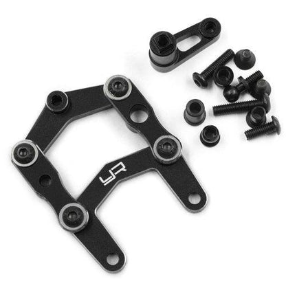 Yeah Racing TASW-007BK Aluminum Steering Set Black Tamiya SW-01