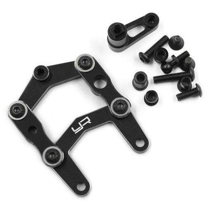 Yeah Racing TASW-007BK Aluminum Steering Set Black Tamiya SW-01