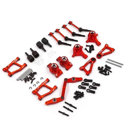 Yeah Racing TATT-S06RED Rapid Performance Essential Upgrade Kit Tamiya TT01 TT01E