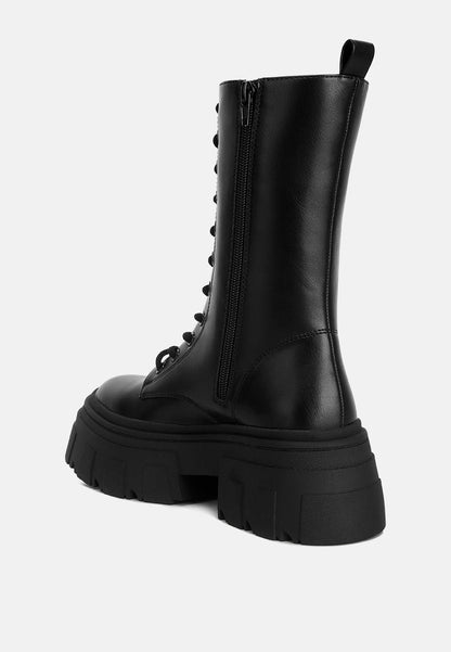 tatum combat boots by London Rag