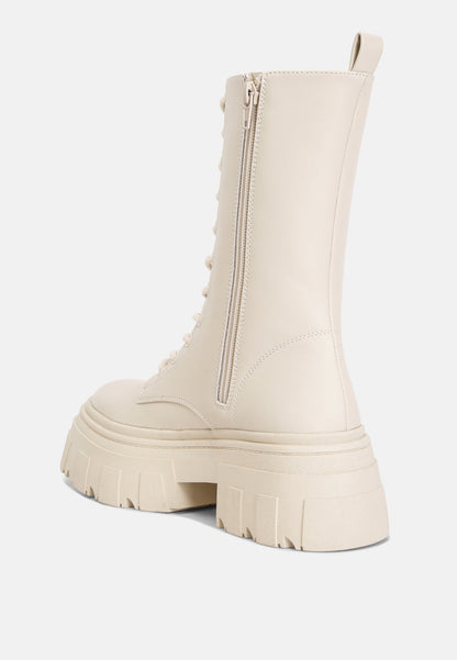 tatum combat boots by London Rag