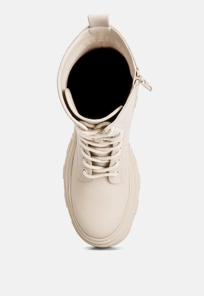 tatum combat boots by London Rag