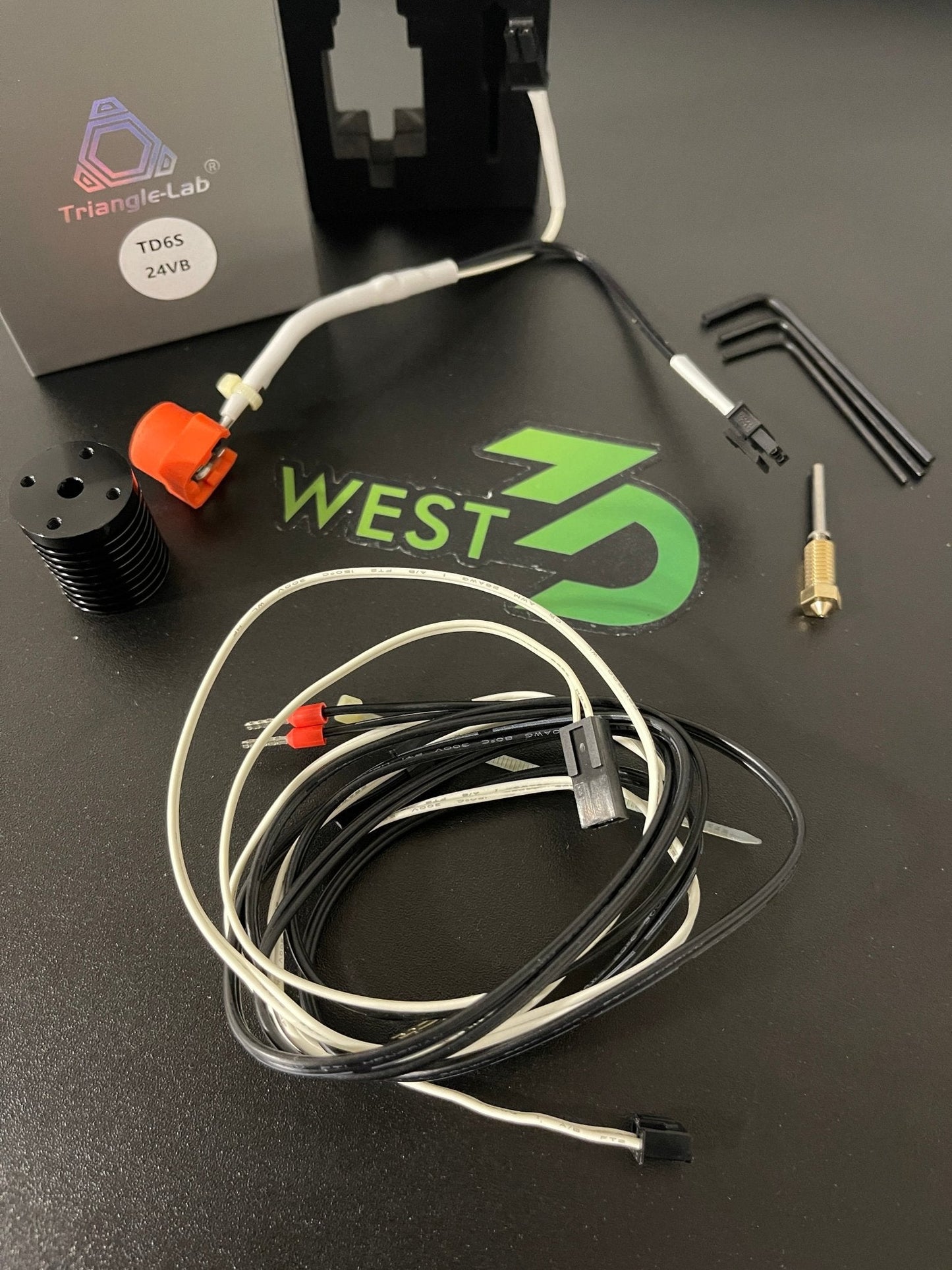 TD6S 24VB 24V Hot End Kit - TUN Unity Nozzle Hot End with Ceramic Core 104-NT