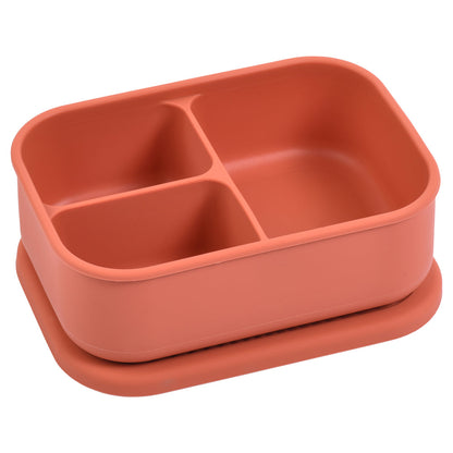 Terracotta Silicone Bento Box by Three Little Tots