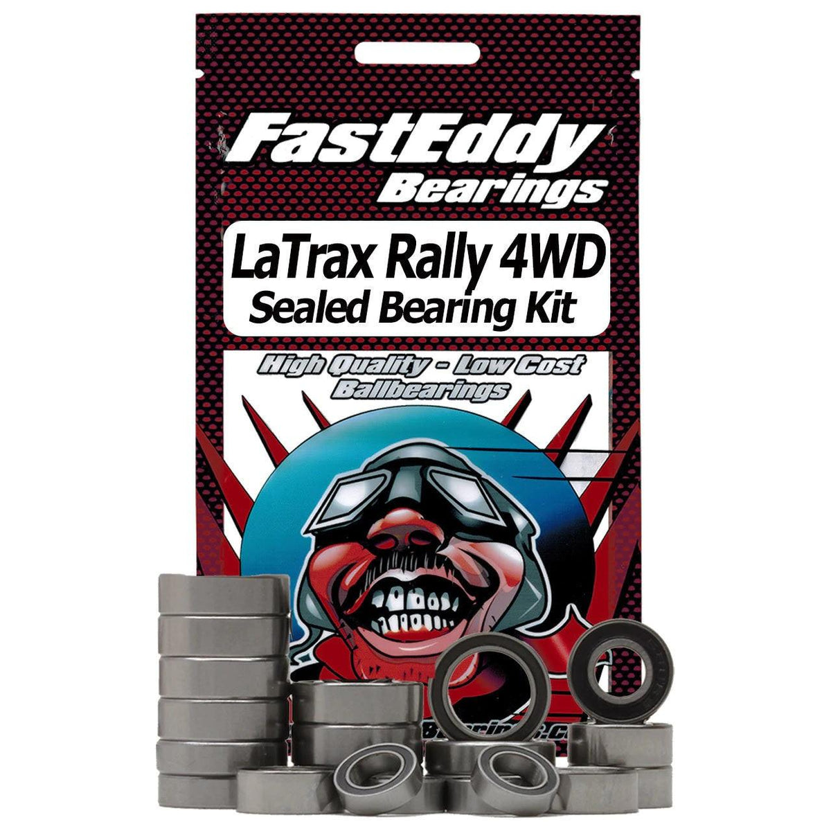 Fasteddy Traxxas LaTrax Rally 4WD 1/18th Sealed Bearing Kit