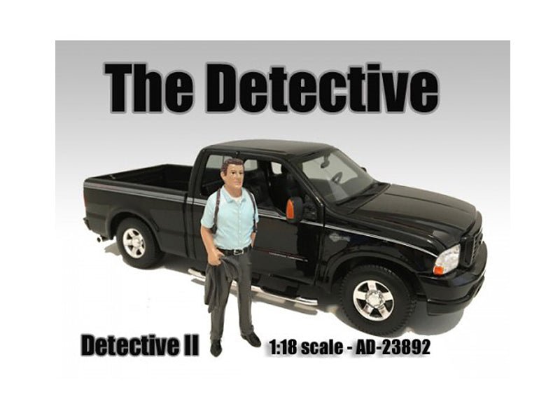"The Detective #2" Figure For 1:18 Scale Models by American Diorama  free shipping USA