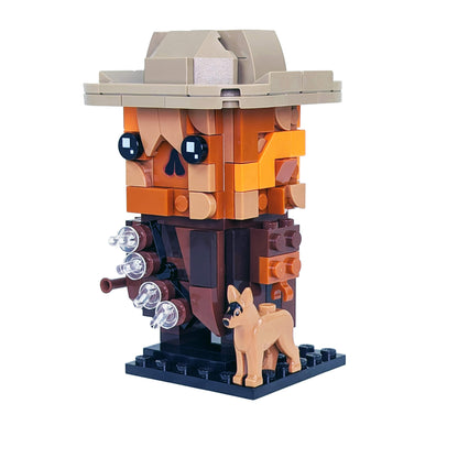 The Ghoul Brick Building Set - Custom Printed Set -  Made Using LEGO® Parts