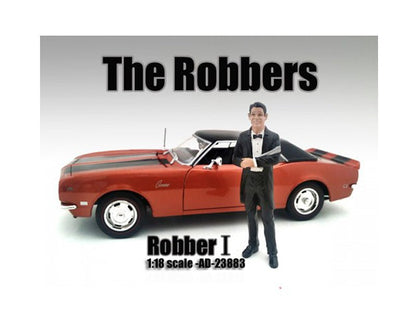 "The Robbers" Robber I Figure For 1:18 Scale Models by American Diorama  free shipping USA