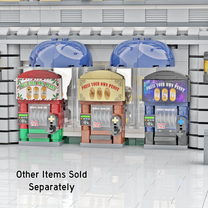 Penny Press Machine - Zoo Animals -  Custom Printed Set - Made Using LEGO® Parts