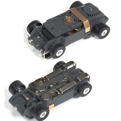 Autoworld Thunderjet Ultra G Rolling Chassis Ho Slot Car AW T-Jet Tjet