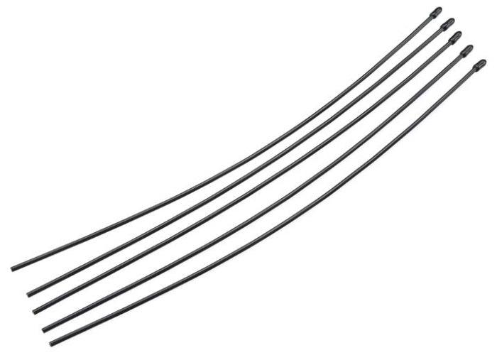 Tekno RC TKR5126 Universal Antenna Tube w/ Caps Set (5)