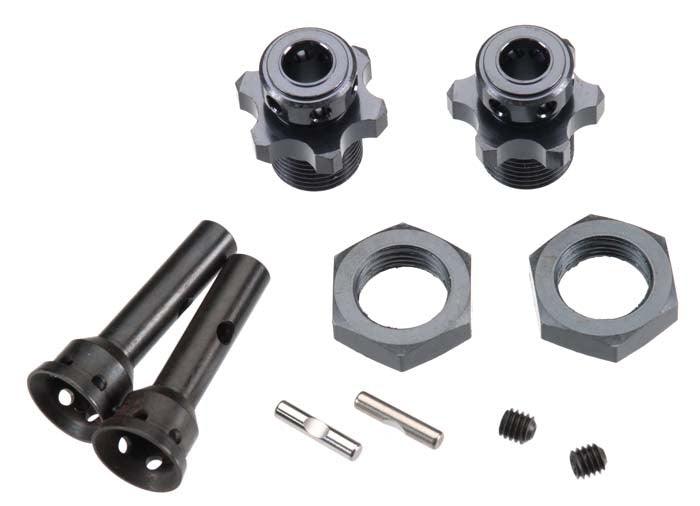 Tekno RC TKR5570-17 Hub Adapters 1/8 Buggy SCT410 (2)