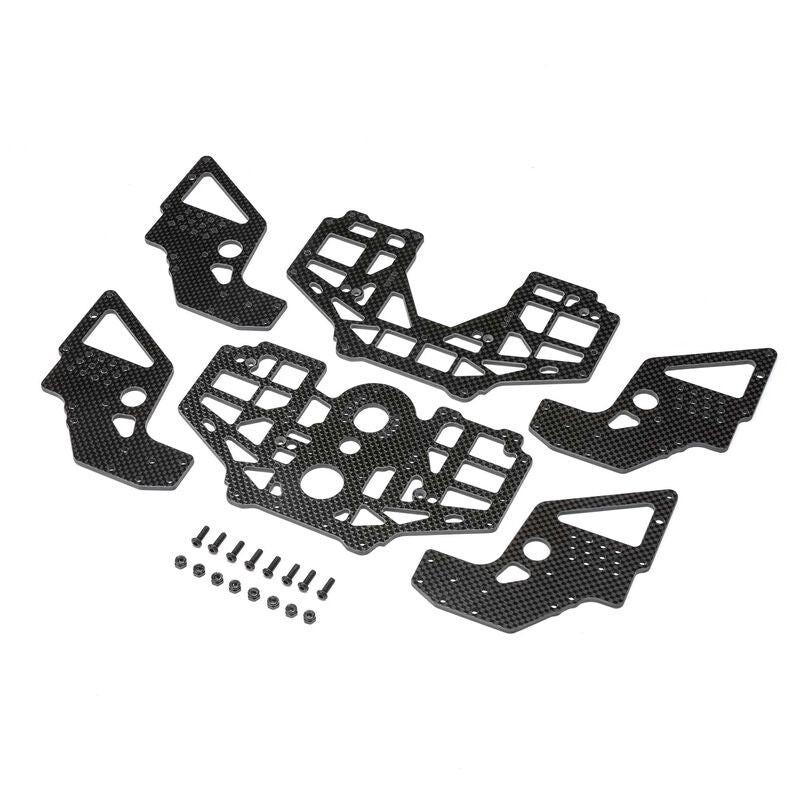 Team Losi Racing TLR141000 Chassis Set Carbon Fiber LMT TTLMT (141000)