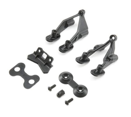 Team Losi Racing TLR231063 Rear Wing Stay & Washers 22 4.0