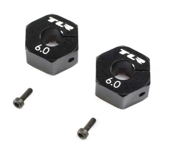 Team Losi Racing TLR232115 Wheel Hex 12mm x 6.0mm (2) 22X-4