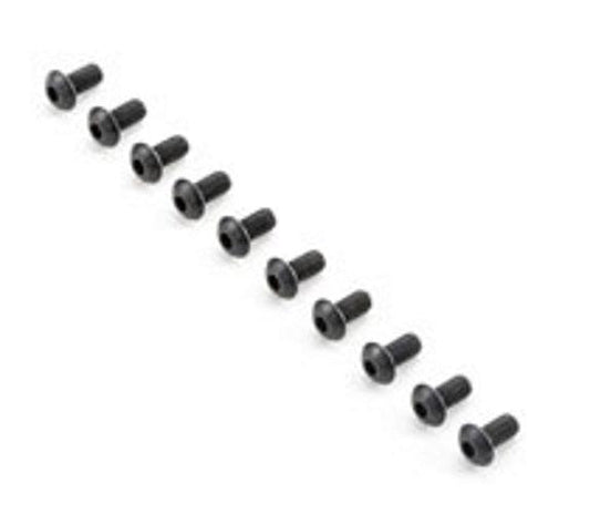 Team Losi Racing TLR255005 Button Head Screws M4x8mm (10) 5ive-B