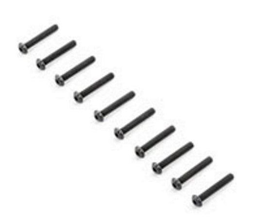 Team Losi TLR255010 Button Head Screws M4x25mm (10) 5ive-B Super Baja Rey
