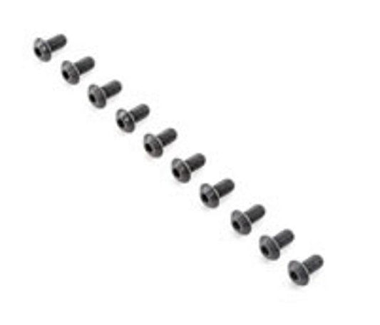 Team Losi Racing TLR255017 Button Head Screws M5x10mm (10) 5ive-B