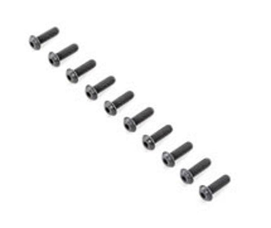 Team Losi Racing TLR255018 Button Head Screws M5x16mm (10) 5ive-B