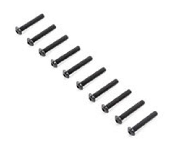 Team Losi Racing TLR255020 Button Head Screws M5x30mm (10) 5ive-B