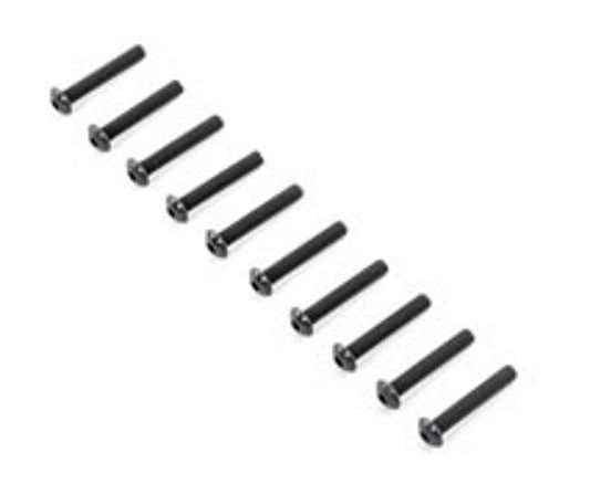 Team Losi Racing TLR255020 Button Head Screws M5x30mm (10) 5ive-B