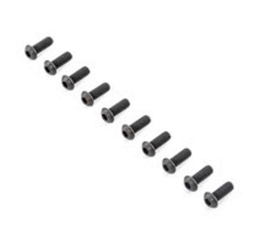 Team Losi Racing TLR255035 Button Head Screws M6x16mm (10) 5ive-B