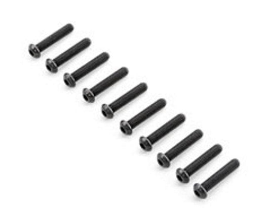 Team Losi Racing TLR255036 Button Head Screws M6x30mm (10) 5ive-B