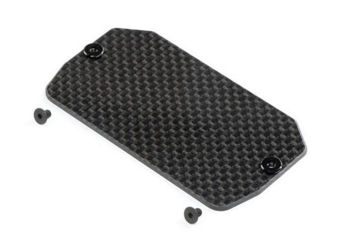 Team Losi Racing TLR331038 Carbon Electronics Mounting Plate 22 5.0