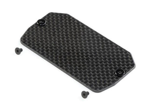 Team Losi Racing TLR331038 Carbon Electronics Mounting Plate 22 5.0
