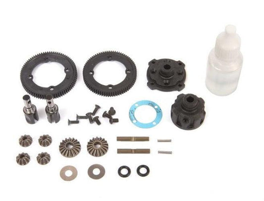 Team Losi Racing TLR332085 Center Diff / Differential Complete Metal 22X-4