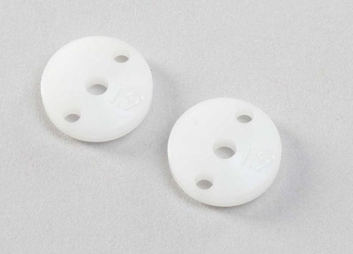 Team Losi Racing TLR333018 Machined Shock Pistons Thin 2 x 1.9mm G3 (2)