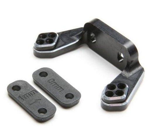 Team Losi Racing TLR334051 Rear Camber Block, Black w/Inserts 22 5.0
