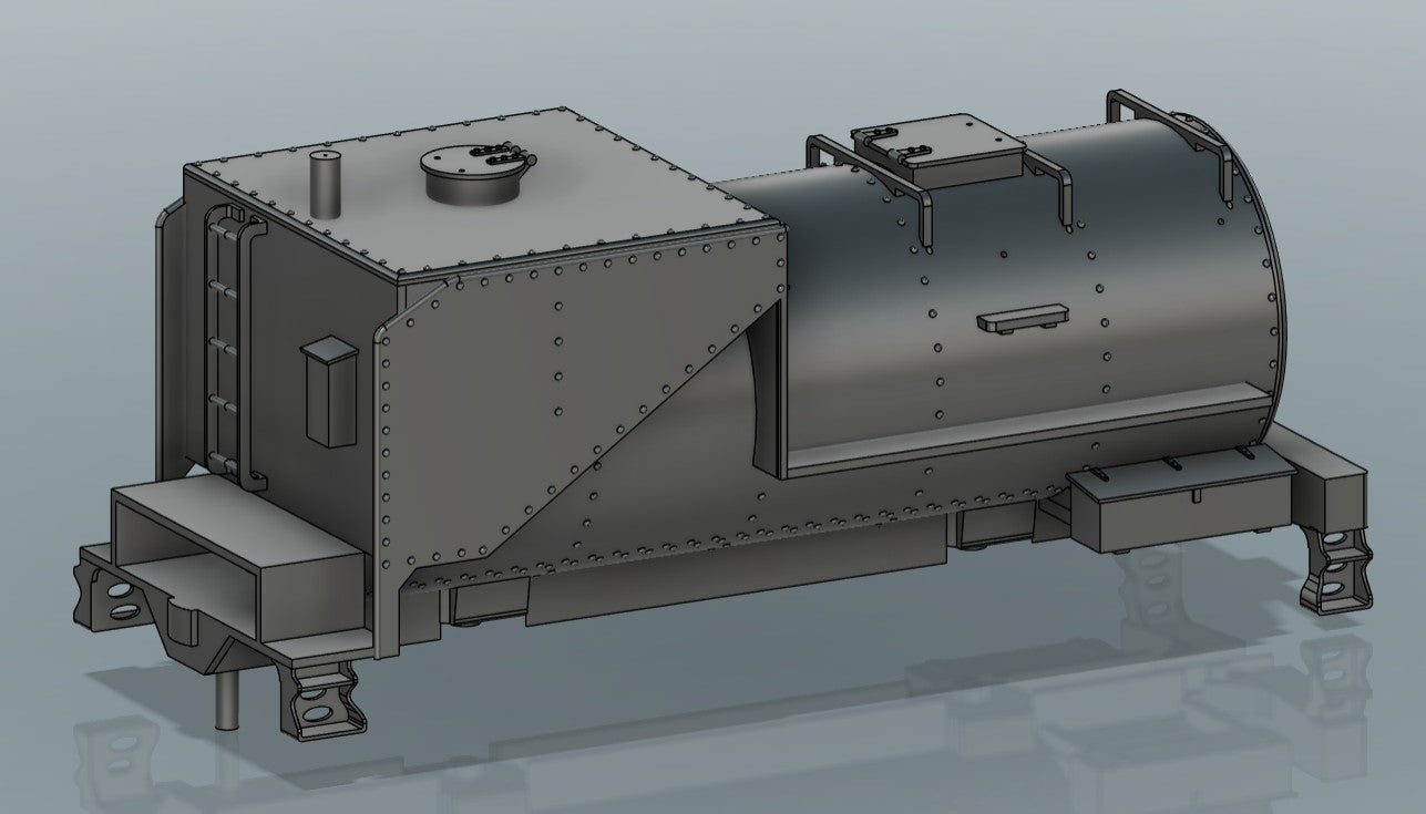 SJP-TN02 On30 Vanderbilt Tender