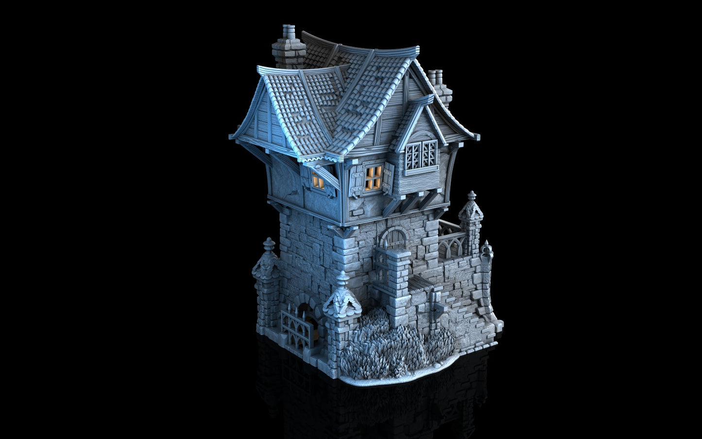 Adrian-3DP4U - Tombstone Residence - 28mm