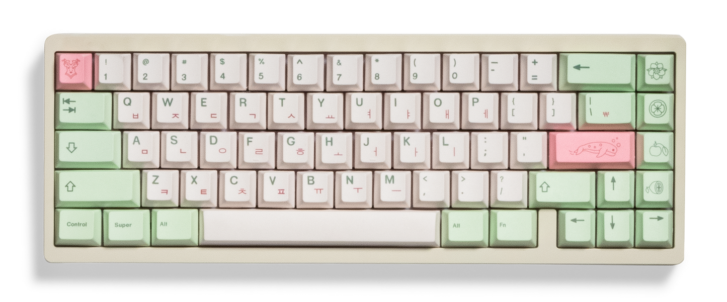 Jeju PBT Keycaps