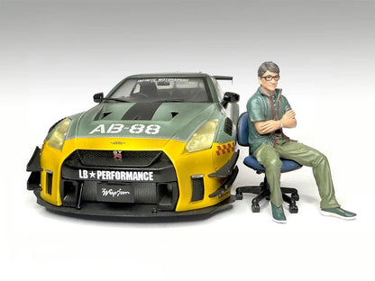 "Top Tuners" Figure #1 "Premium" Series for 1/24 Scale Models by American Diorama  free shipping USA