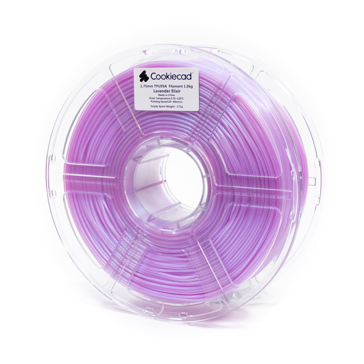 TPU Lavender Elixir TPU 95A Filament 1.75mm, 1kg