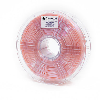 TPU Pale Pink Elixir TPU 95A Filament 1.75mm, 1kg
