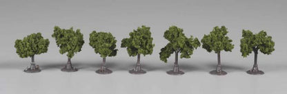Woodland Scenics TR1501 N/HO Assembled Tree Medium Green 1-1/4" Train Scenery