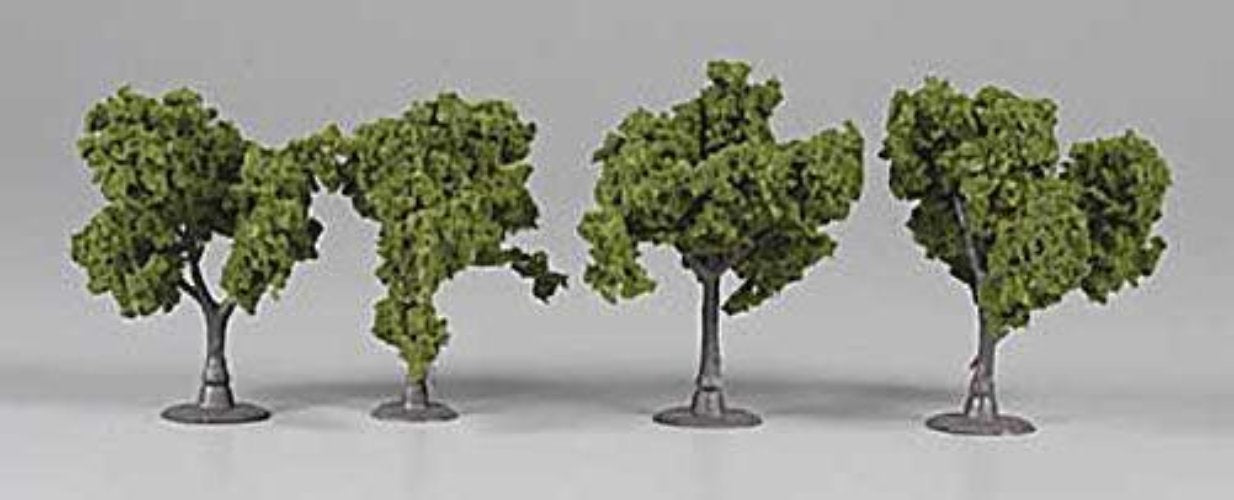 Woodland Scenics TR1504 N/HO Assembled Tree Medium Green 3" Train Scenery