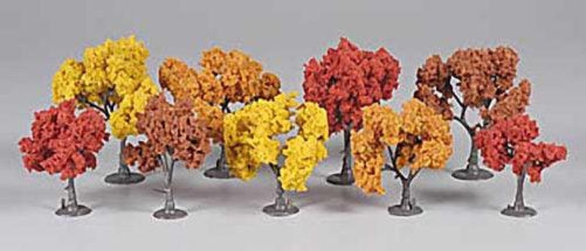 Woodland Scenics TR1540 N/HO Assembled Tree Fall Mix 3" Train Scenery