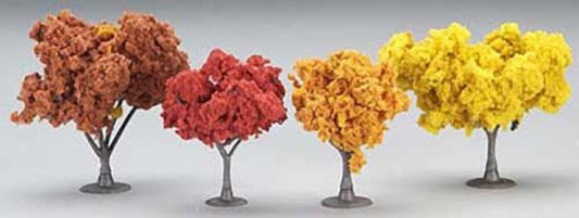 Woodland Scenics TR1576 N/HO Fall Deciduous Trees 2-3" (23) Train Scenery