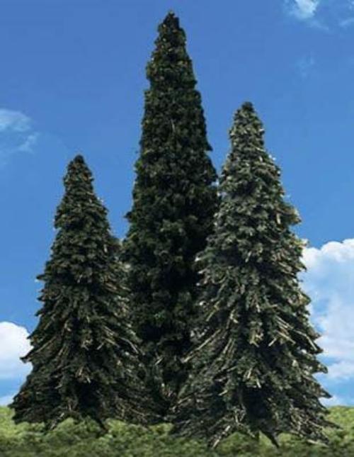 Woodland Scenics TR3565 N/HO Forever Green Trees 2 1/2" - 4" Train Scenery