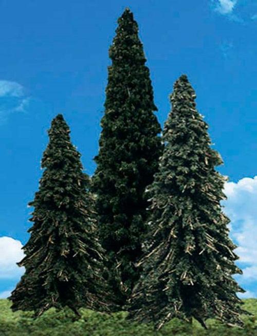 Woodland Scenics TR3573 N/HO Forever Green Trees 6" - 7" Train Scenery