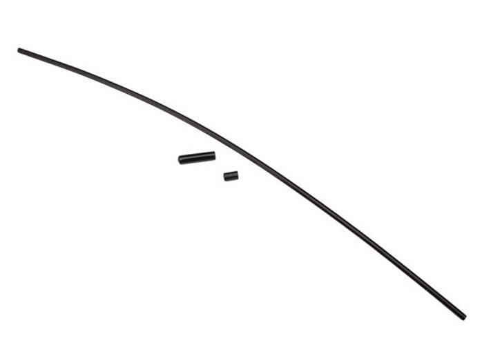Traxxas 1726A Antenna Tube Black (1)/Vinyl Antenna Cap (1) Slash 4X4 Ultimate