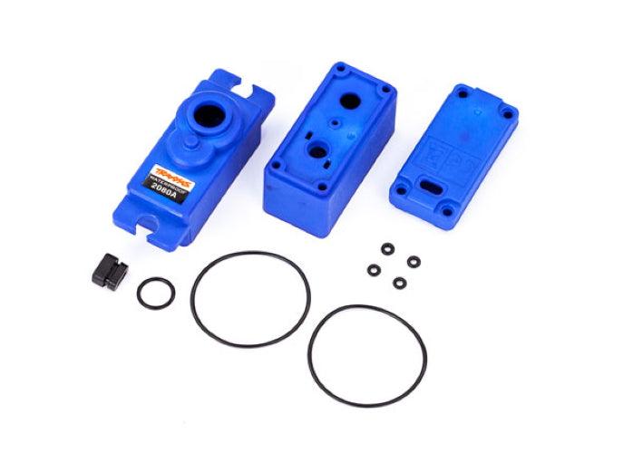 Traxxas 2081A Servo case /Gasket (For #2080A) 1/16 E-Revo 1/16 Summit 1/16 Slash