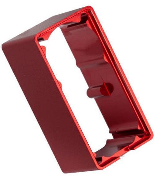 Traxxas Servo case Aluminum (Red-anodized) (Middle) (For 2255 servo) Bandit