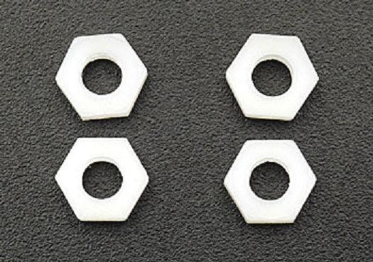 Traxxas 2447 4mm Nylon Wheel Nut Set (4) Bandit