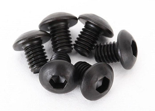 Traxxas 2515 Screws 3x4mm Button-Head Machine (Hex Drive) (6) Desert Racer